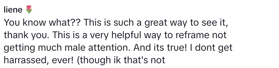 TikTok comment